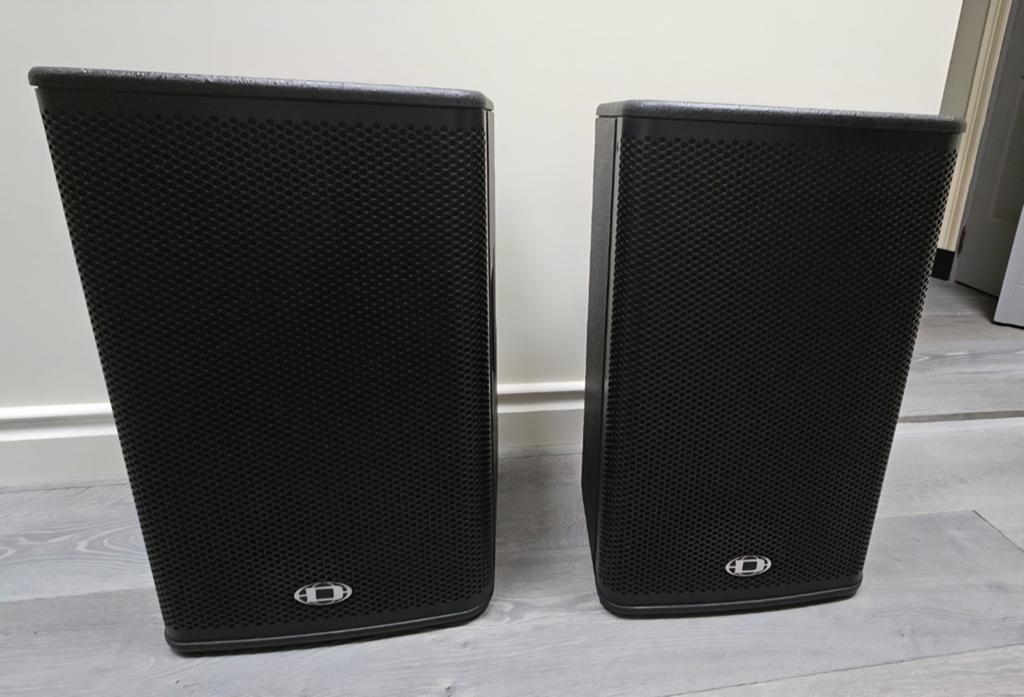 Dynacord a 112a actieve speakers geluidsinstallatie, Audio, Tv en Foto, Luidsprekers, Front, Rear of Stereo speakers, 120 watt of meer
