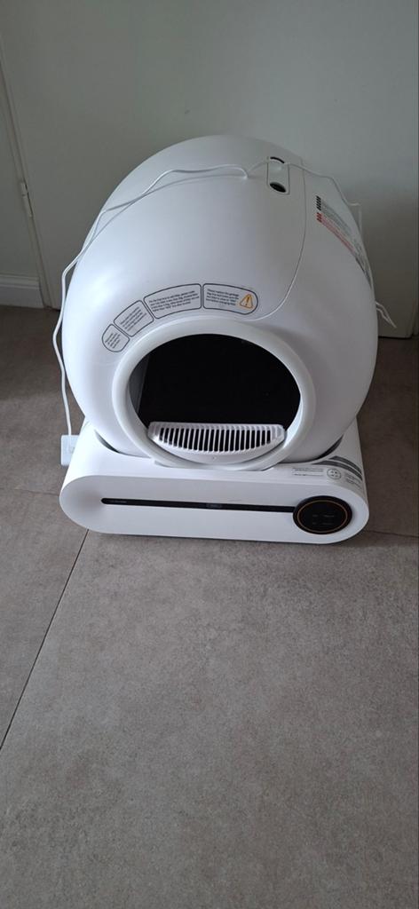 Elektrische kattenbak, Dieren en Toebehoren, Kattenbakken, Ophalen, Zelfreinigend, Zo goed als nieuw, Open