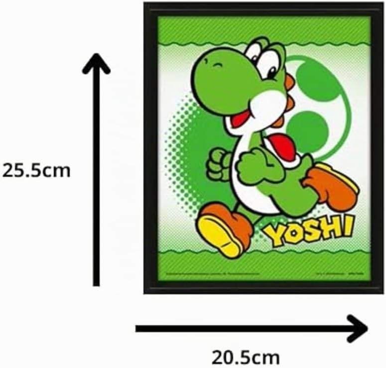 Partij 3D-wanddecoratie met Super Mario/ Yoshi afbeelding, NHP International, Nieuw, Ophalen of Verzenden, Info@nhp-international.com