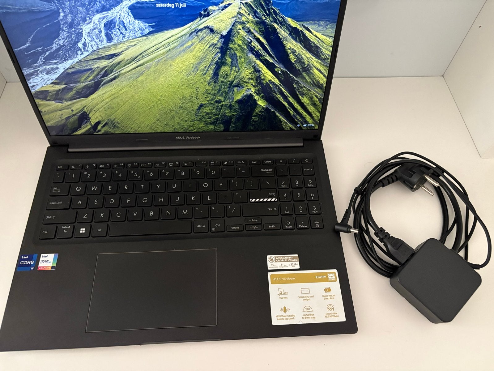 ASUS Vivobook 16 X1605VA - Intel Core i9 - 32GB RAM - 1TB SS, Computers en Software, Met videokaart, 2 tot 3 Ghz, Ophalen of Verzenden