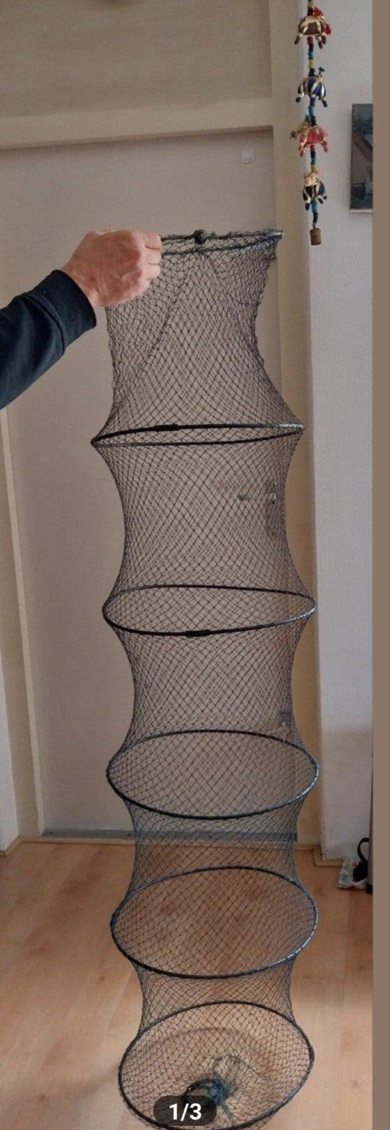 Leefnet 155 H x 40 cm doorsnee ongeveer, Ophalen, Gebruikt, Net of Fuik