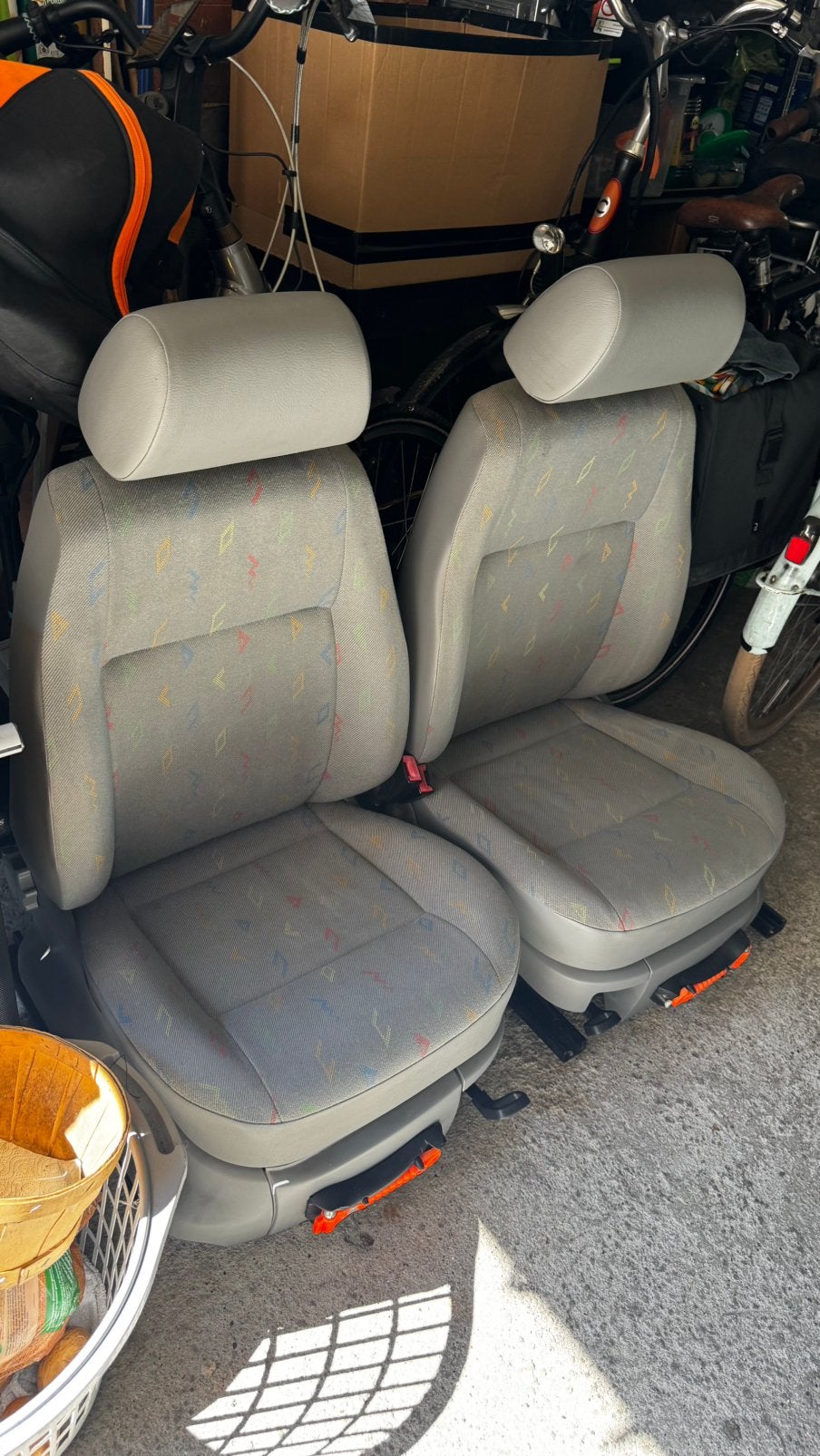 Originele VW Caddy Stoelen, Auto-onderdelen, Interieur en Bekleding, Ophalen, Gebruikt, Volkswagen