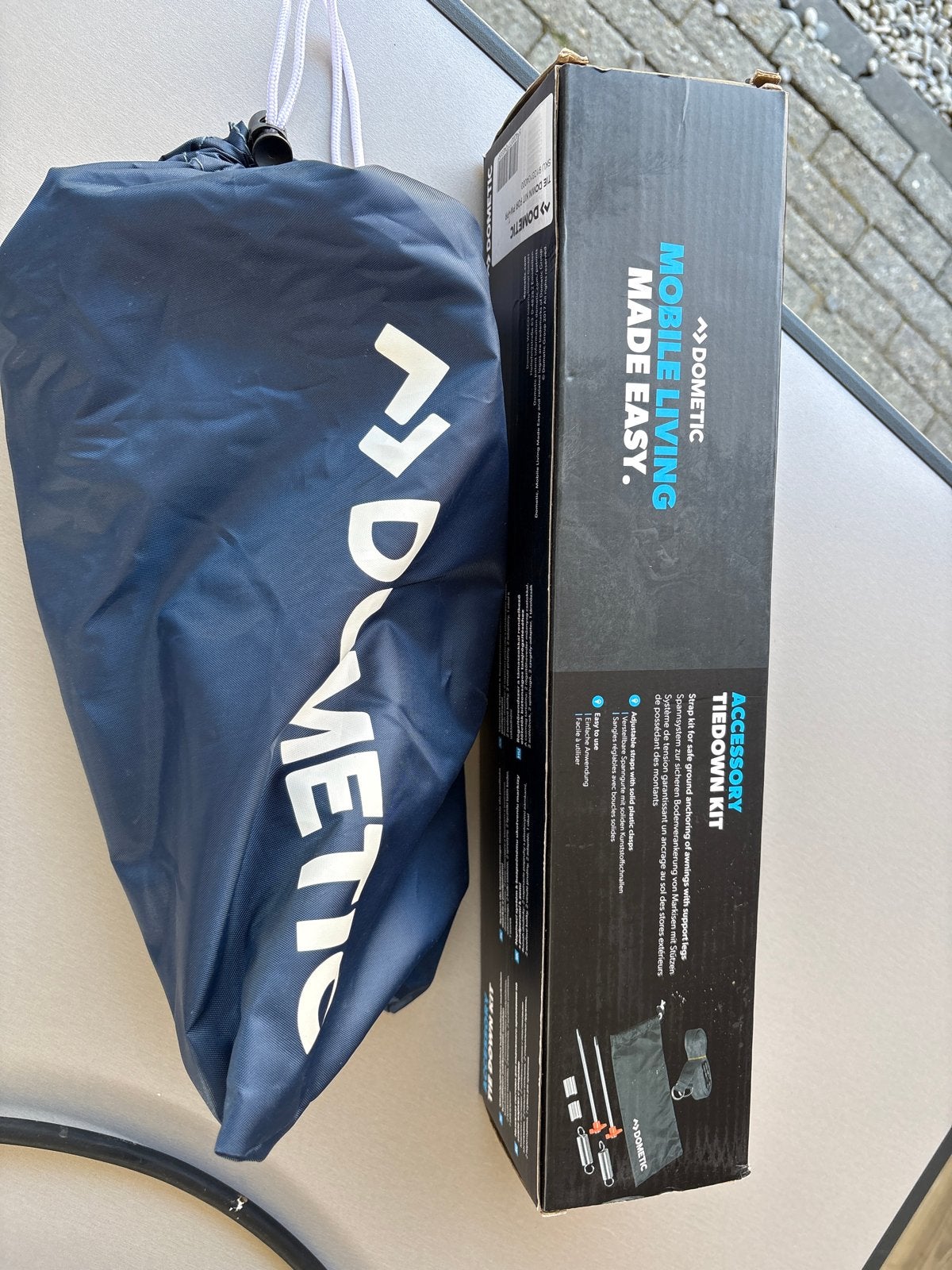 Dometic Accessory Tiedown Kit - Spanbandenset voor Luifels, Caravans en Kamperen, Ophalen, Nieuw