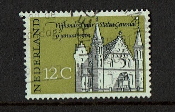 Nederland NVPH 811 gestempeld, Verzenden, Na 1940, Gestempeld