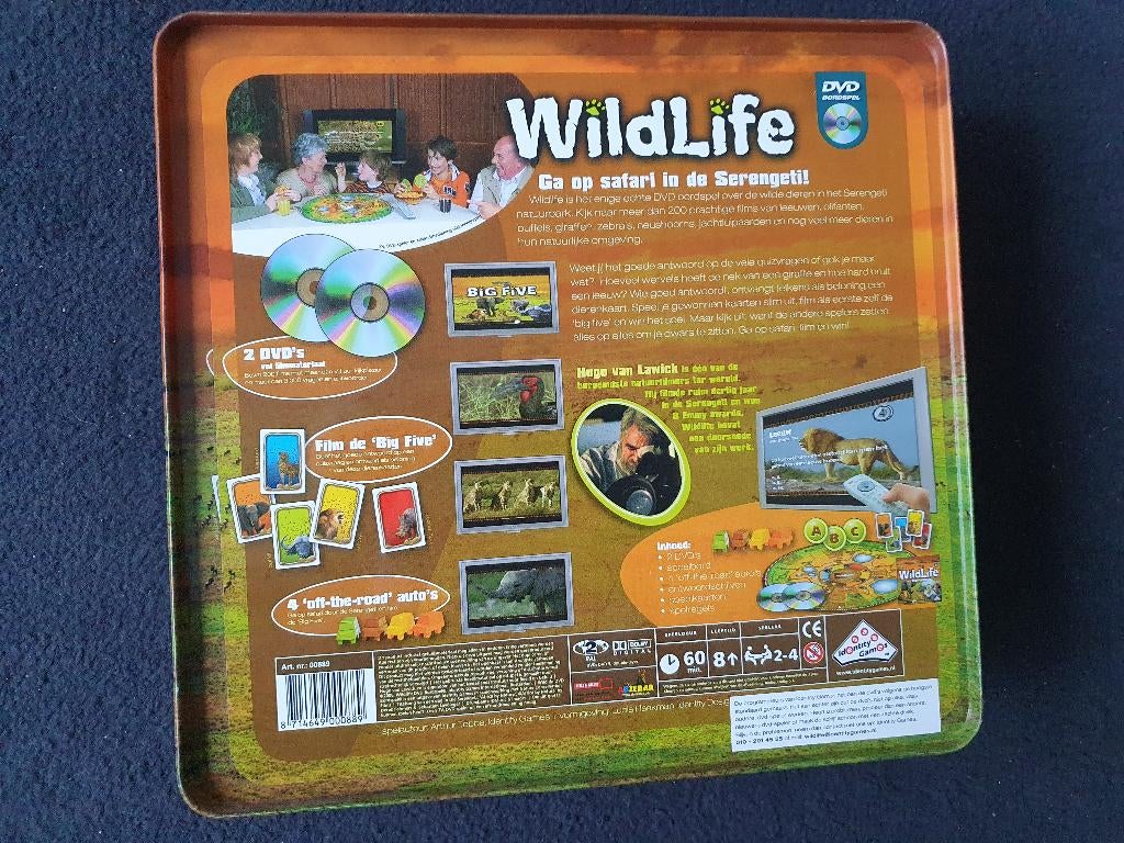 Wild Life gezelschapsspel, Hobby en Vrije tijd, Gezelschapsspellen | Bordspellen, Een of twee spelers, Ophalen of Verzenden, Zo goed als nieuw