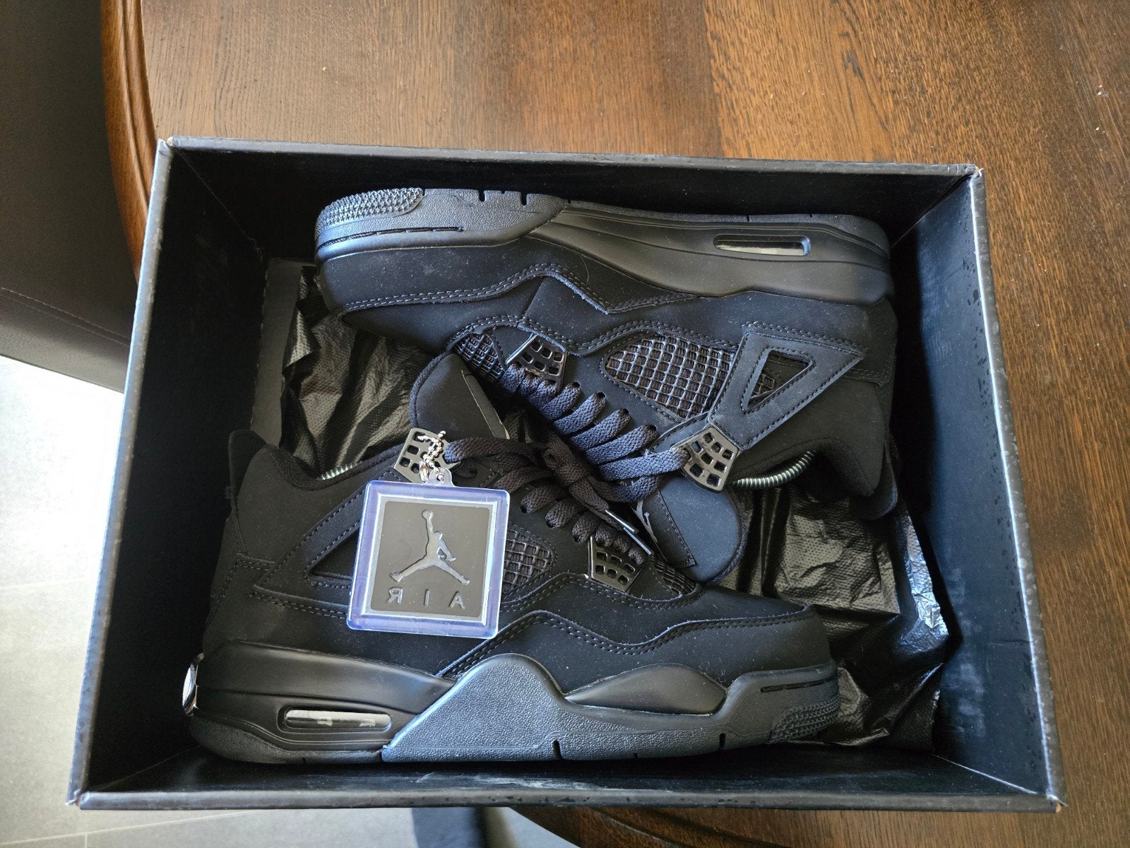 nike air jordan retro 4 black cat, Kleding | Heren, Schoenen, Zwart, Nieuw, Ophalen of Verzenden, Sneakers of Gympen