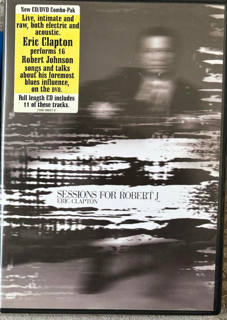 Eric Clapton - Sessions for Robert J (CD/DVD Combo-Pak), Ophalen of Verzenden, 1980 tot heden, Gebruikt, Blues