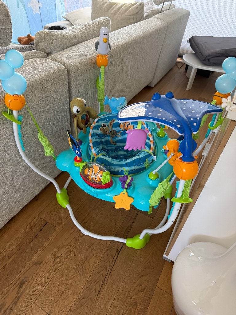 Babyjumper, Ophalen, Zo goed als nieuw, Overige typen, Met licht