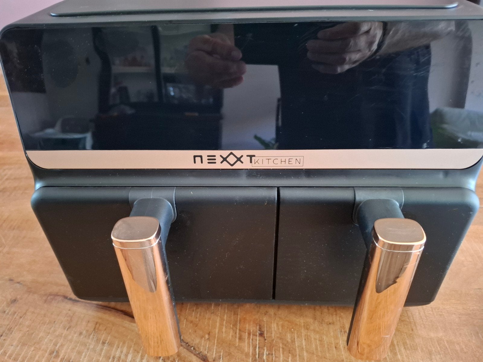 NEXXT KITCHEN Dual Airfryer XXL - Zo goed als nieuw, Ophalen of Verzenden, Nieuw, Airfryer XXL, 1500 gram of meer