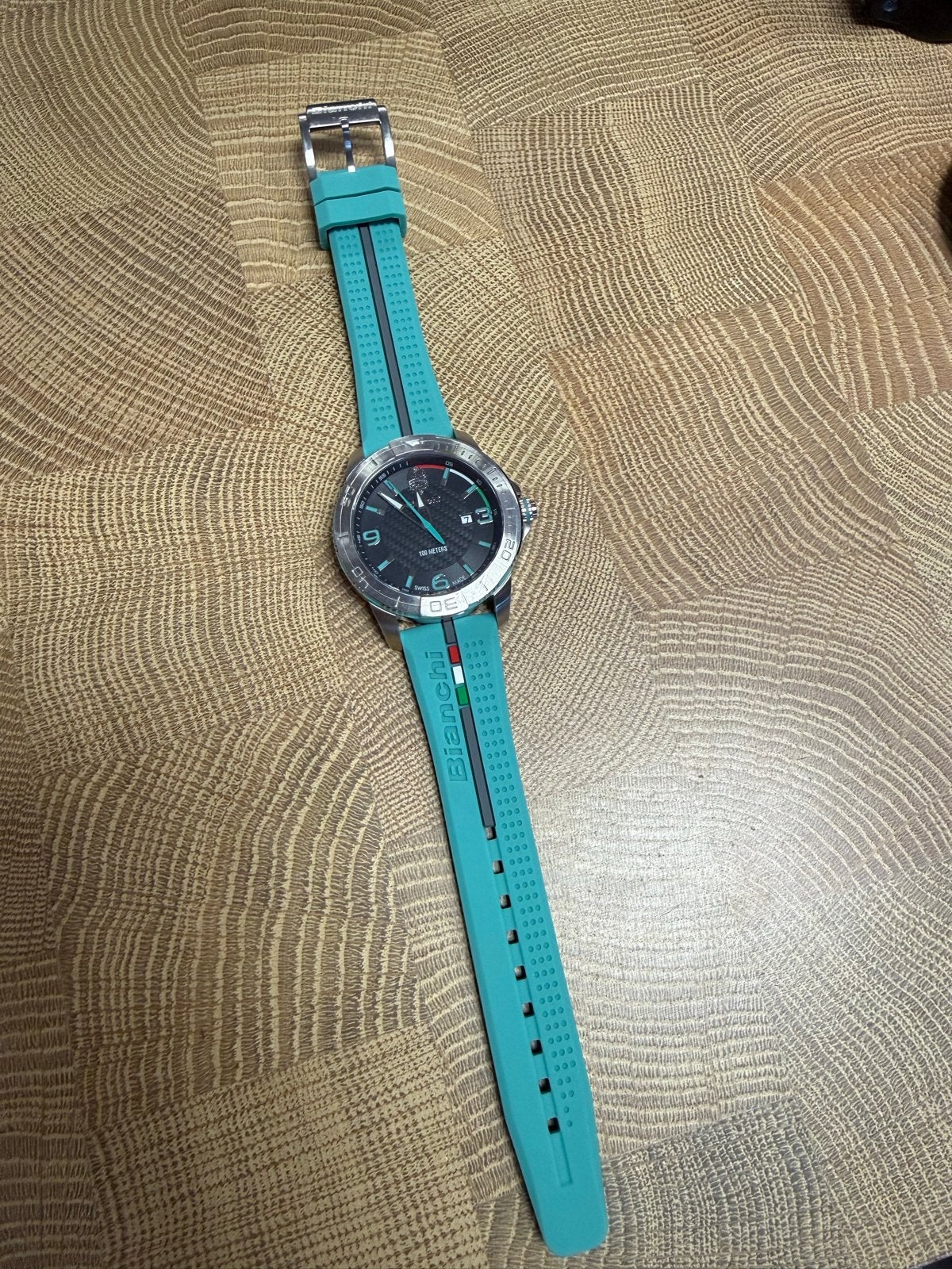 Bianchi Horloge - Stijlvol en Sportief Polshorloge, Sieraden, Tassen en Uiterlijk, Horloges | Heren, Overige merken, Staal, Polshorloge