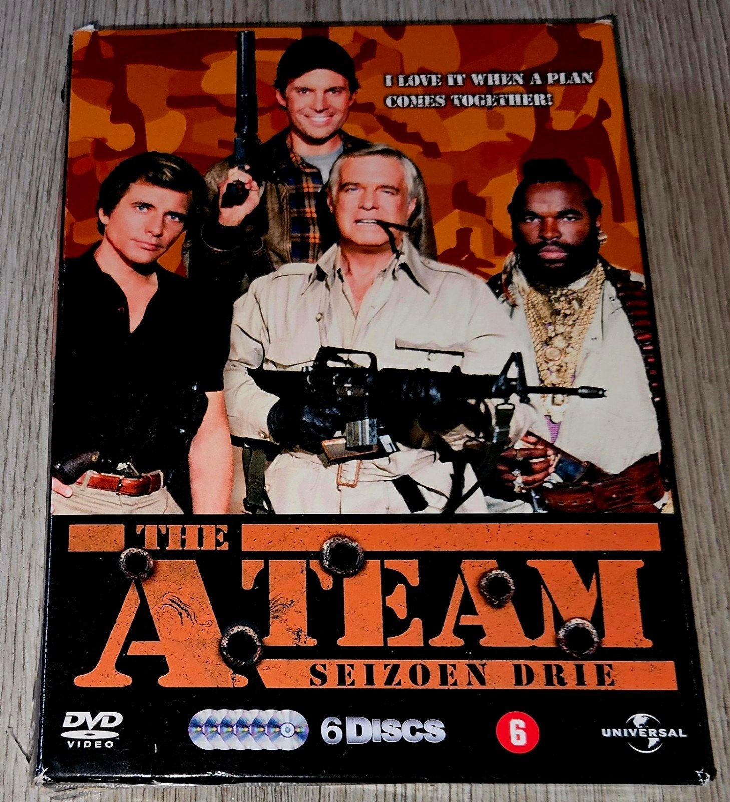 The A-Team - Seizoen 3 (DVD, 6 Discs), Nederlands, Ophalen of Verzenden, Vanaf 6 jaar, Actie en Avontuur