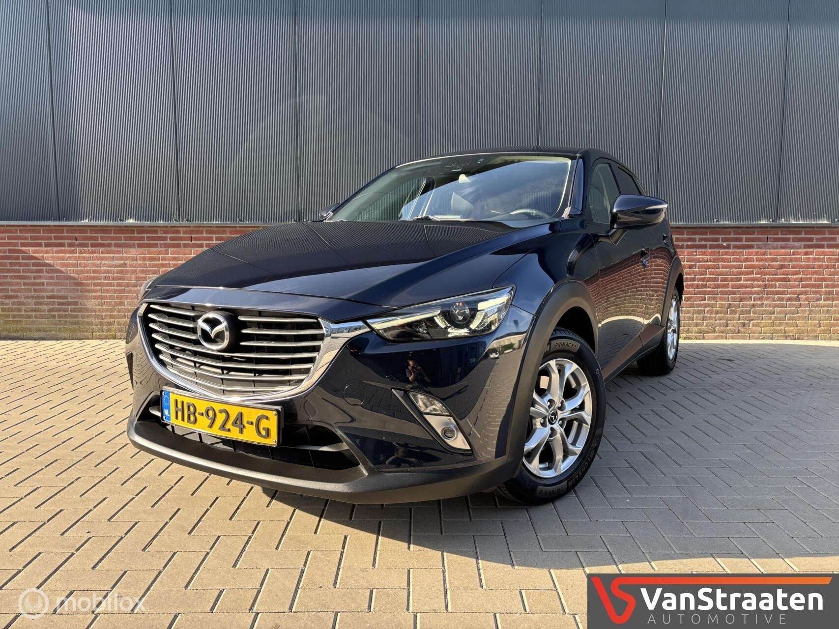 Mazda CX-3 2.0 SkyActiv-G 120 TS+ | Automaat | Carplay | NAP, Auto's, Mazda, 1998 cc, 4 cilinders, Blauw, Origineel Nederlands