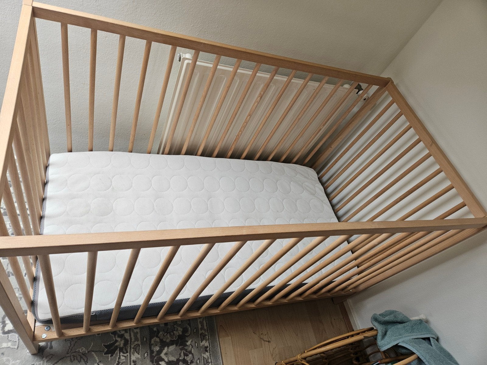Ikea himlavalv matras, Ophalen of Verzenden, Zo goed als nieuw, Ledikant