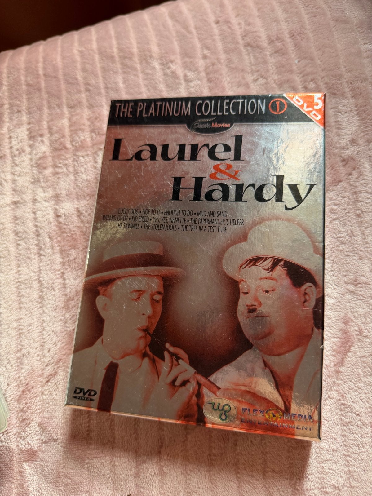 Laurel & Hardy: The Platinum Collection (5 DVD Box), Engels, Alle leeftijden, Nederlands, Ophalen of Verzenden