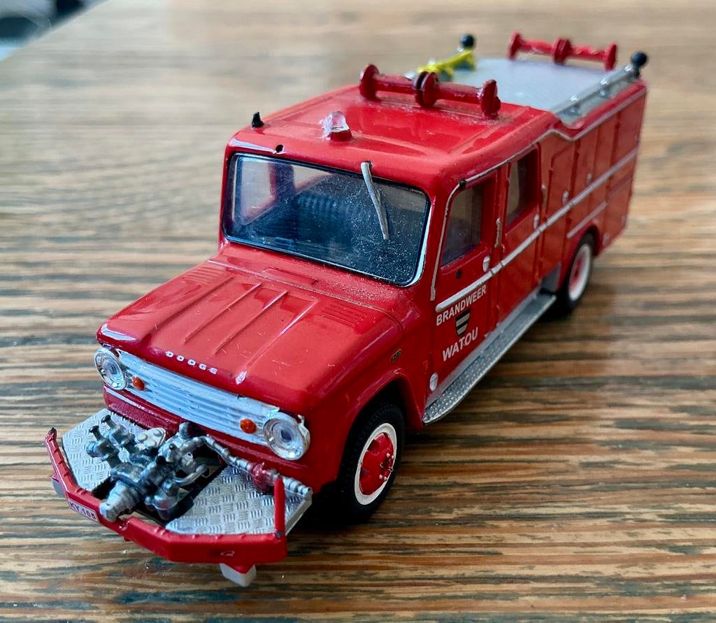 Dodge D500 Brandweerwagen  1:72, Ophalen, Gebruikt, Bus of Vrachtwagen
