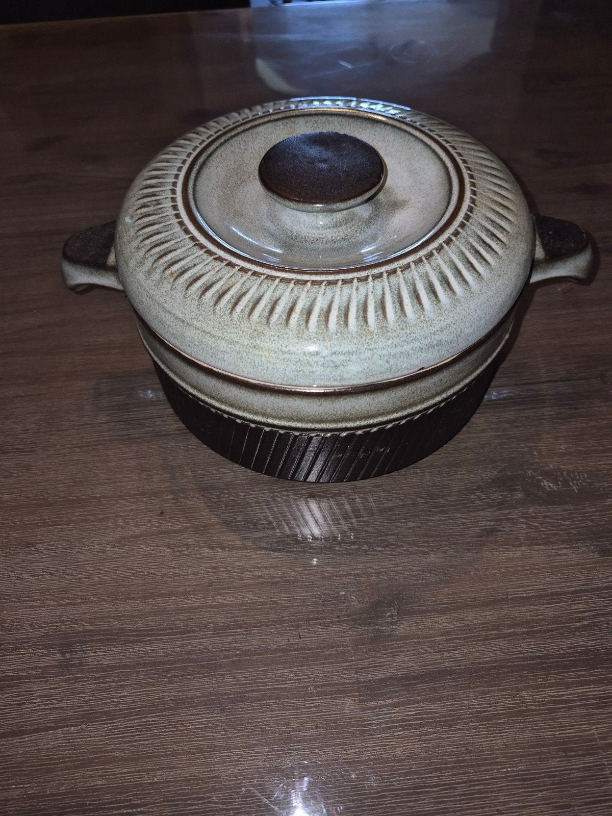 Denby England Keramische Kookpan met Deksel, Huis en Inrichting, Ophalen, Zo goed als nieuw, Overige materialen, Overige typen
