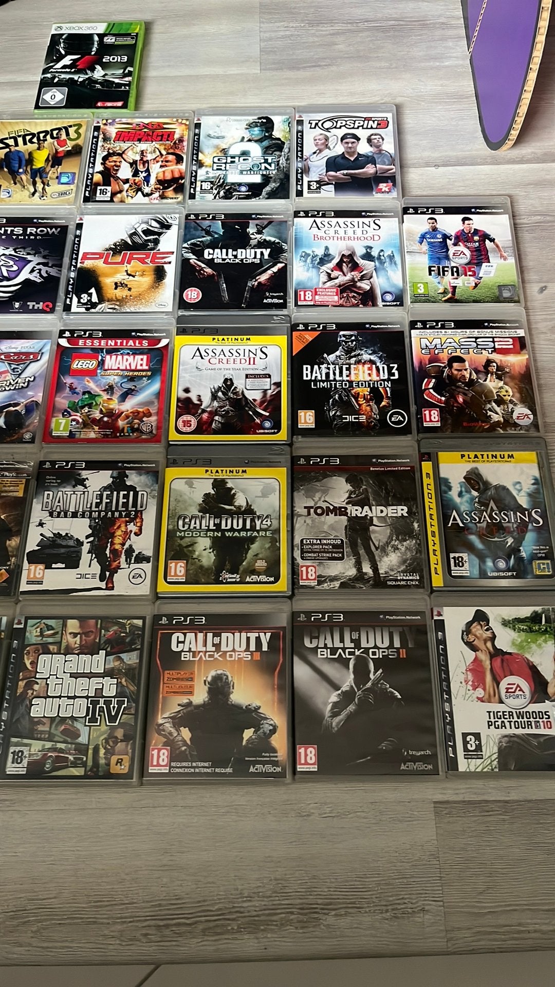 Foto 2 van Grote set PlayStation 3 en xbox 360 games