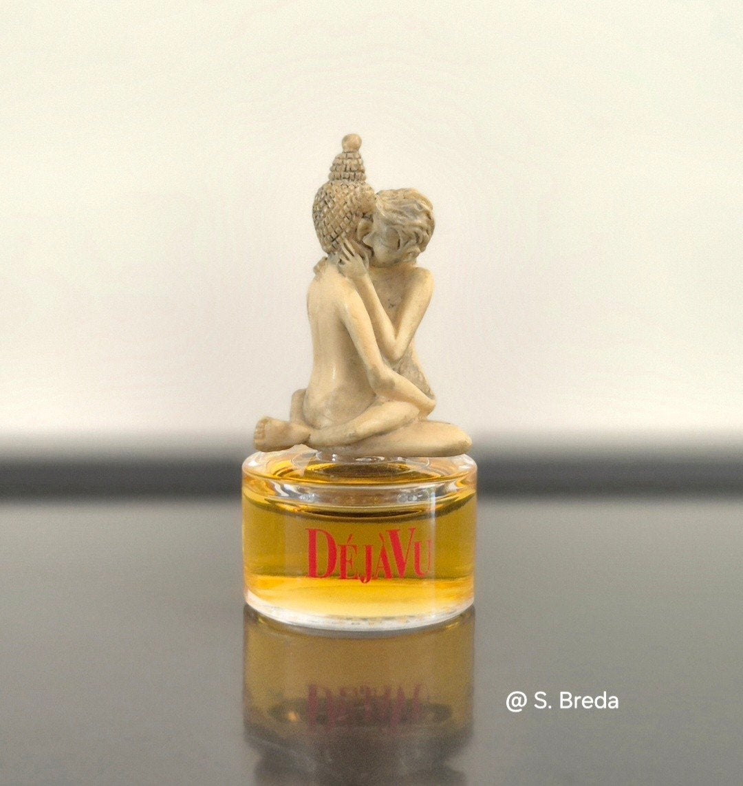 Dejavu - volle miniatuur, Verzamelen, Parfumverzamelingen, Ophalen of Verzenden, Zo goed als nieuw, Miniatuur, Gevuld