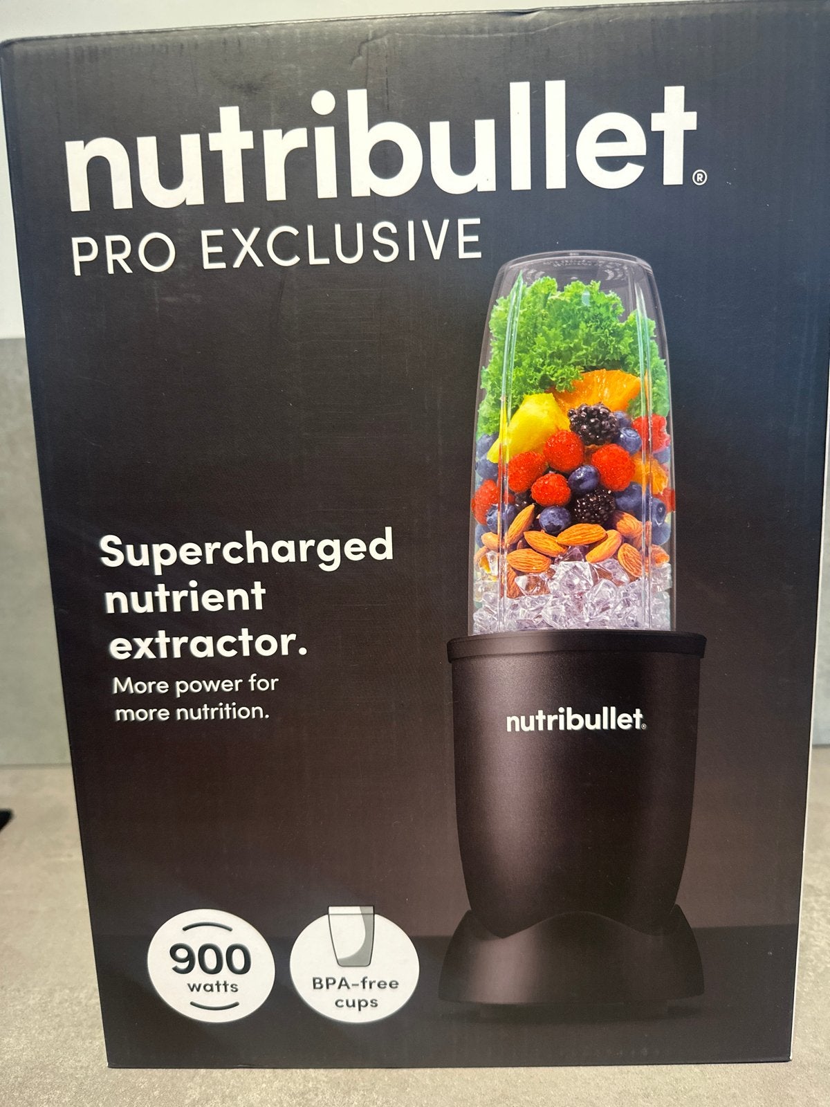 Nutribullet PRO EXCLUSIVE 900 watt blender, Ophalen, Nieuw, Blender