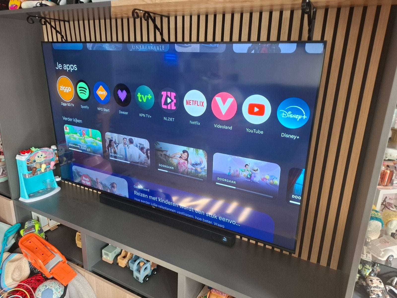 Foto 2 van TCL 65P61B 4K UHD Smart tv