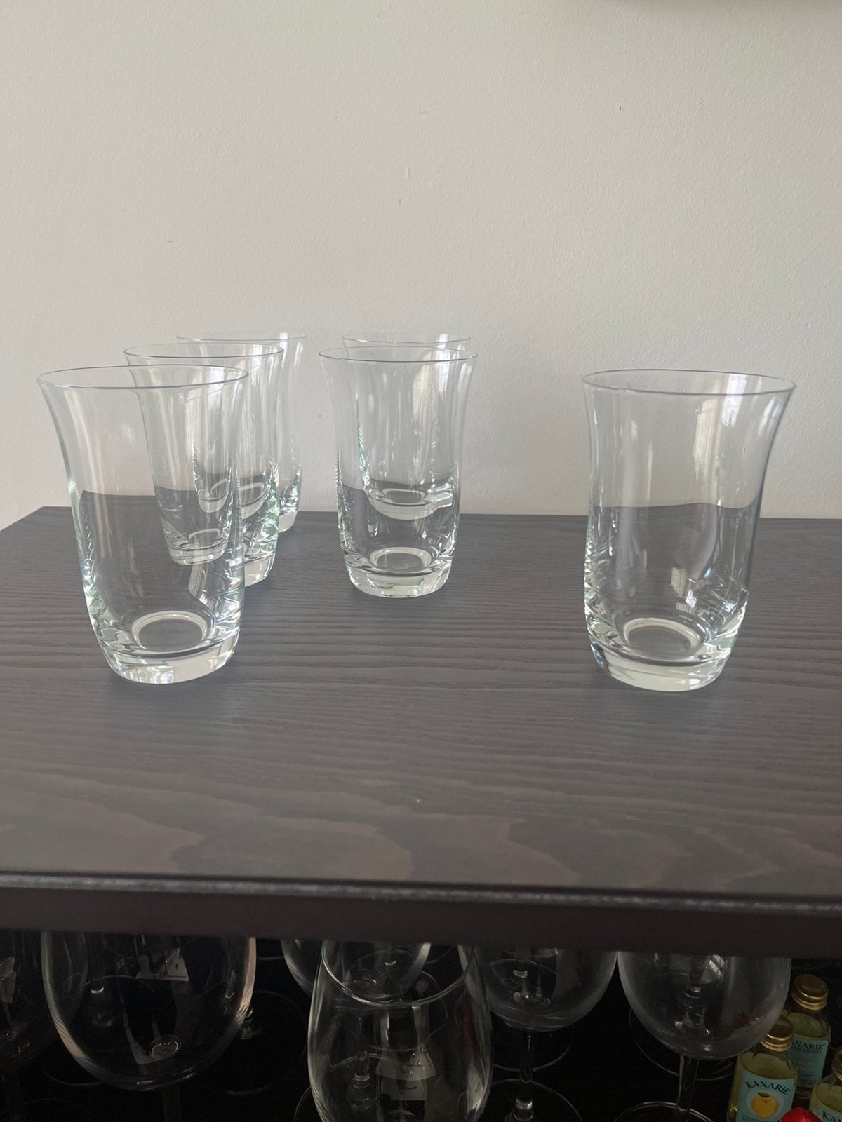 Schott Zwiesel. Model Prestige. 6 bier of limonade glazen, Ophalen of Verzenden, Zo goed als nieuw, Frisdrankglas