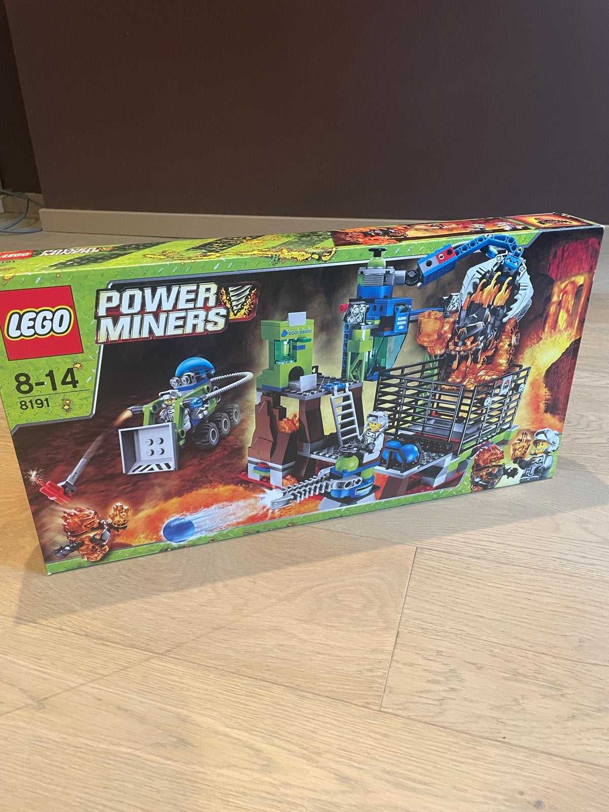 Sealed LEGO Power Miners Lavatraz (8191) - Nieuw in doos, Overige thema's, Lego, Nieuw, Ophalen of Verzenden