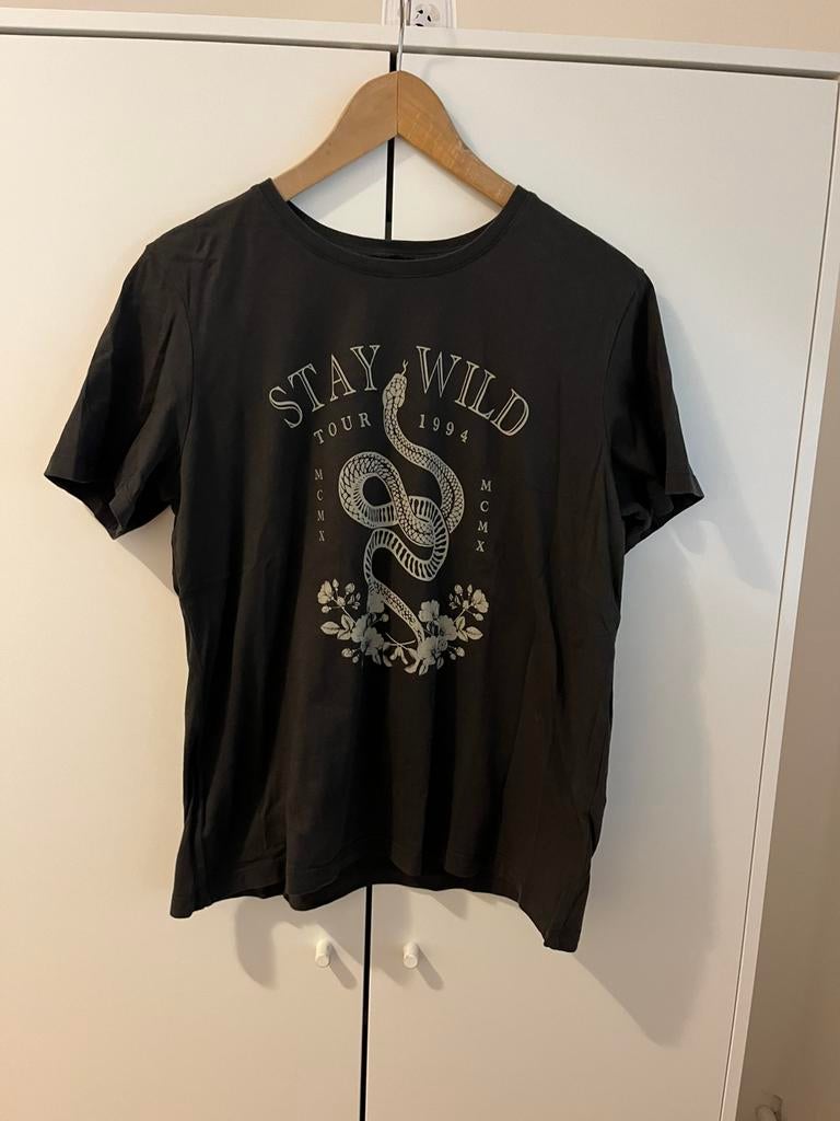 Grijs shirt maat XL, Kleding | Dames, T-shirts, Maat 38/40 (M), Ophalen of Verzenden, Zo goed als nieuw, Lange mouw