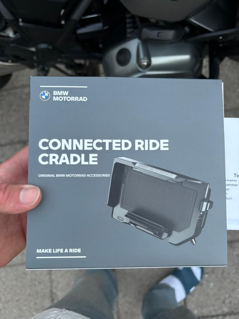 BMW Motorrad Connected Ride Cradle, Ophalen of Verzenden, Zo goed als nieuw