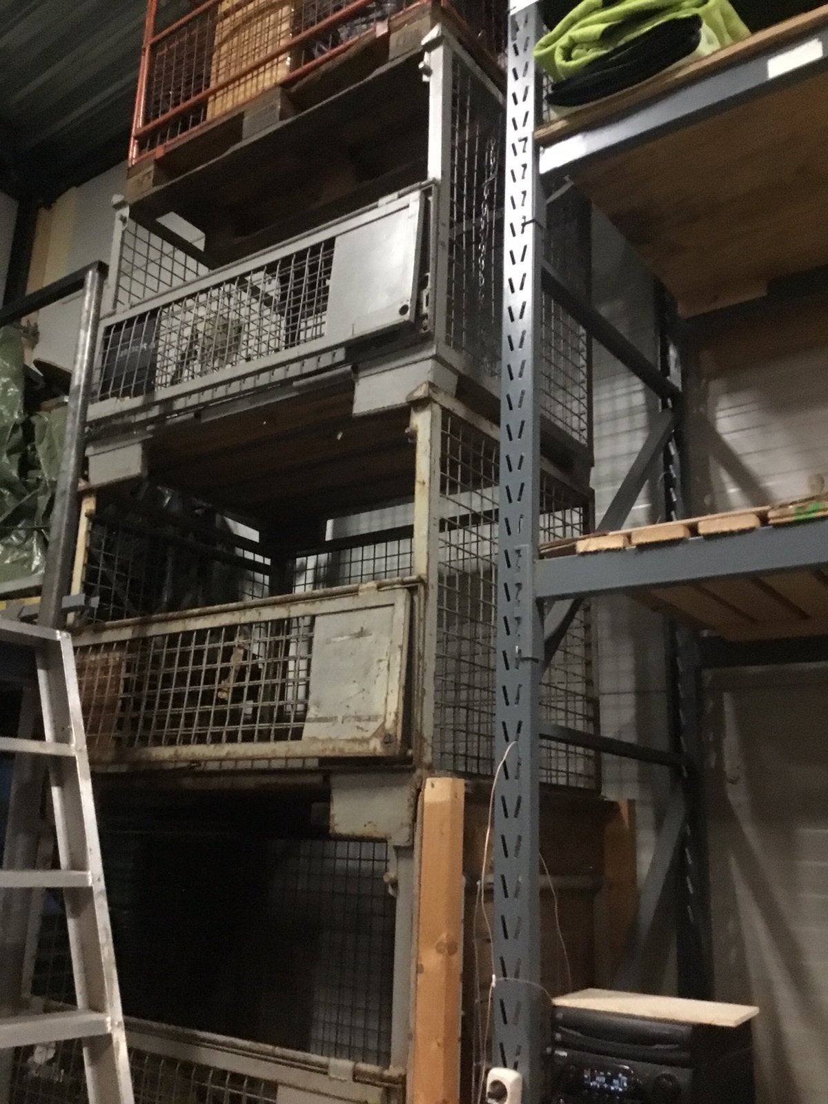 Gitterbox 4 stuks, Doe-het-zelf en Verbouw, Steigers, Ophalen, Gebruikt, Overige typen, Minder dan 2 meter
