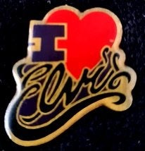 I love Elvis pin, Verzenden, Nieuw, Figuurtje, Speldje of Pin