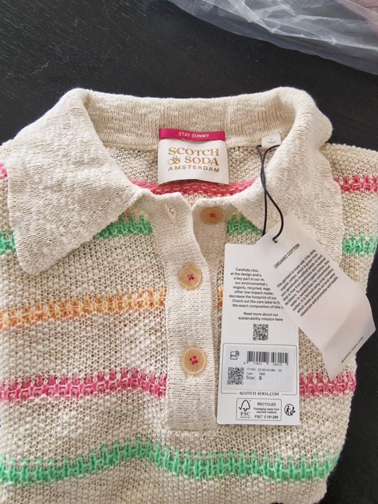 Nw gestreept truitje Scotch&Soda, Kleding | Dames, T-shirts, Ophalen, Overige kleuren, Nieuw, Scotch & Soda