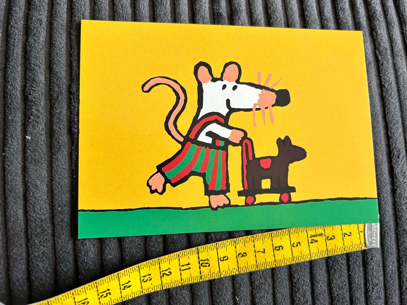 396. Kaart illustr Muis Lucy Cousins, Ophalen of Verzenden, 1980 tot heden, Ongelopen