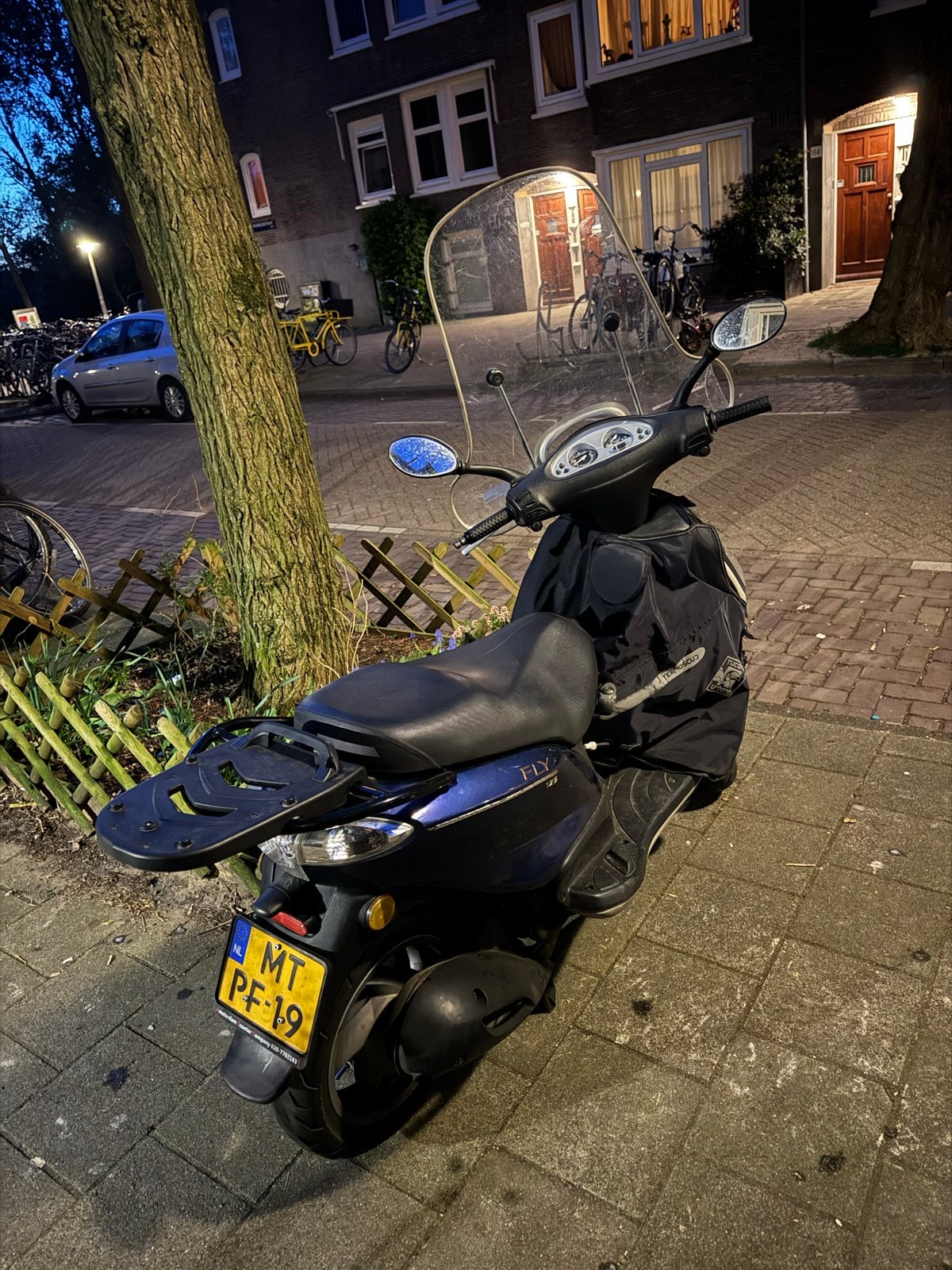 Piaggio Fly motorscooter- Blauw, Goede Staat, Ophalen, Piaggio, Gebruikt, Benzine