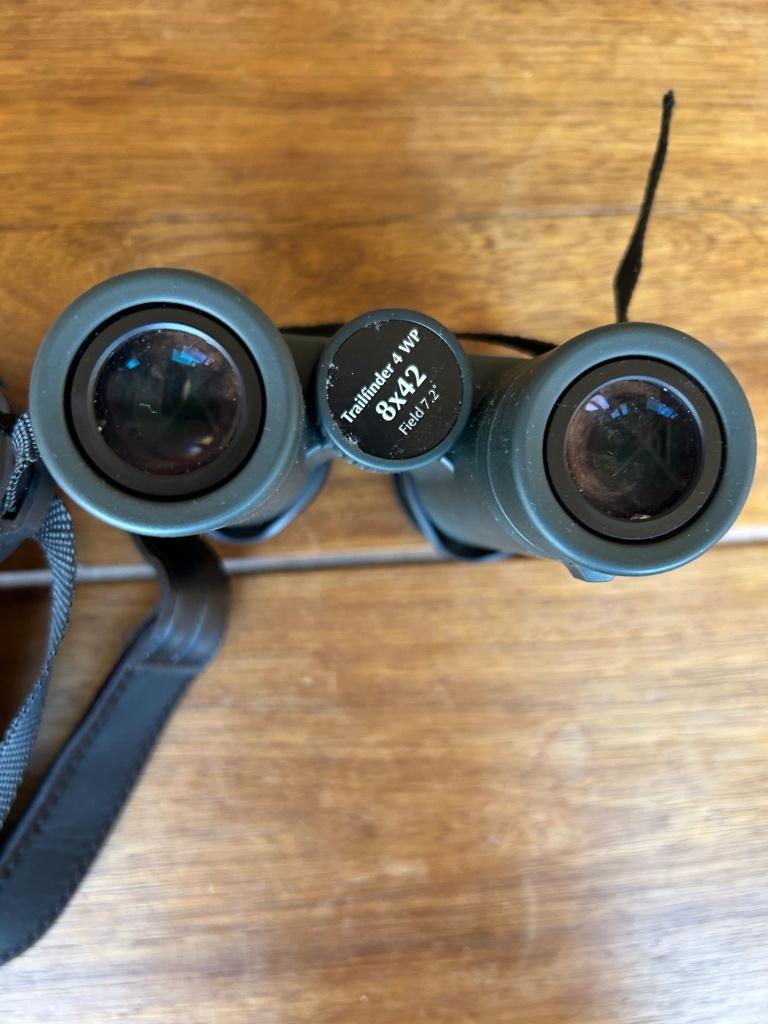 Opticorn trailfinder 4 WP 8x42 verrekijker field 7.2, Ophalen, Dakkant (recht), Zo goed als nieuw, 8 tot 12x