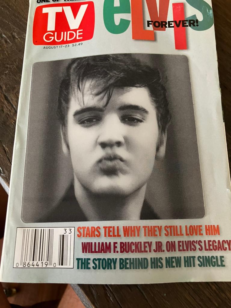 Foto elvis, Verzamelen, Ophalen of Verzenden, 1980 tot heden, Tijdschrift