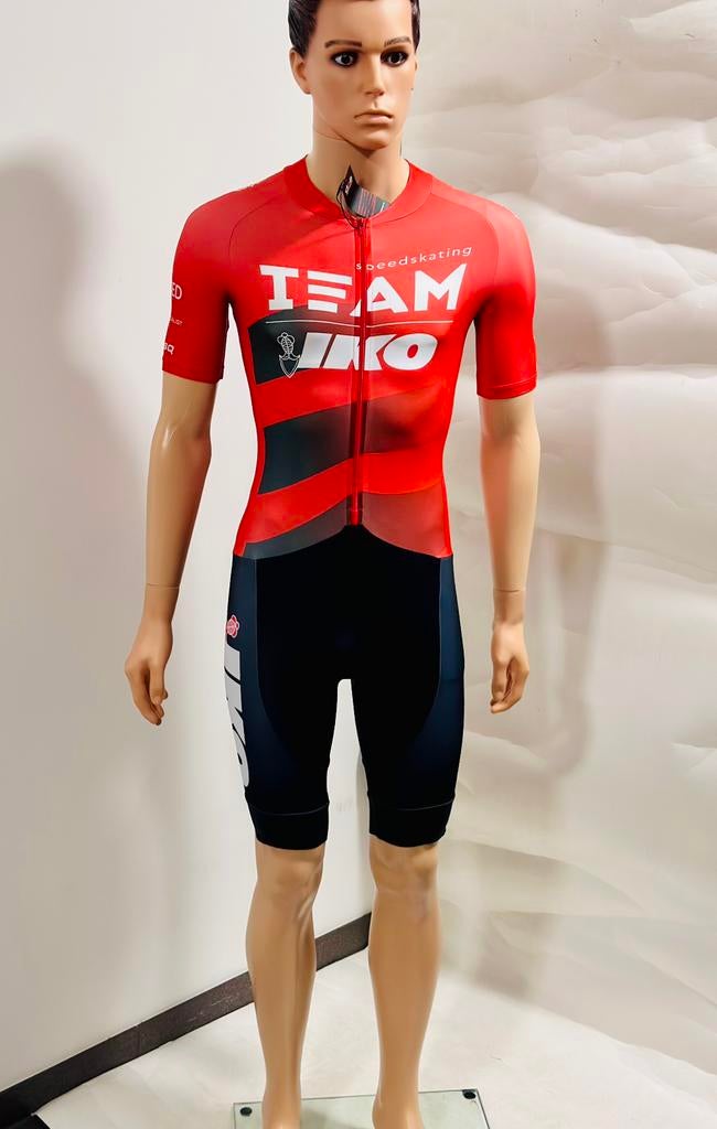 Skeelerkleding skeelerpak snelpak speedsuit maat M d&a lycra, Sport en Fitness, Skeelers, Ophalen of Verzenden, Nieuw