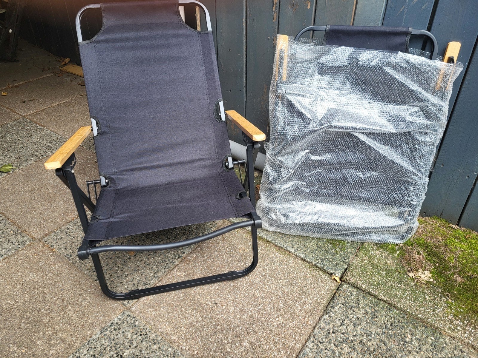 Nieuwe verstelbare strandstoelen 2 stuks, Ophalen, Nieuw, Campingstoel