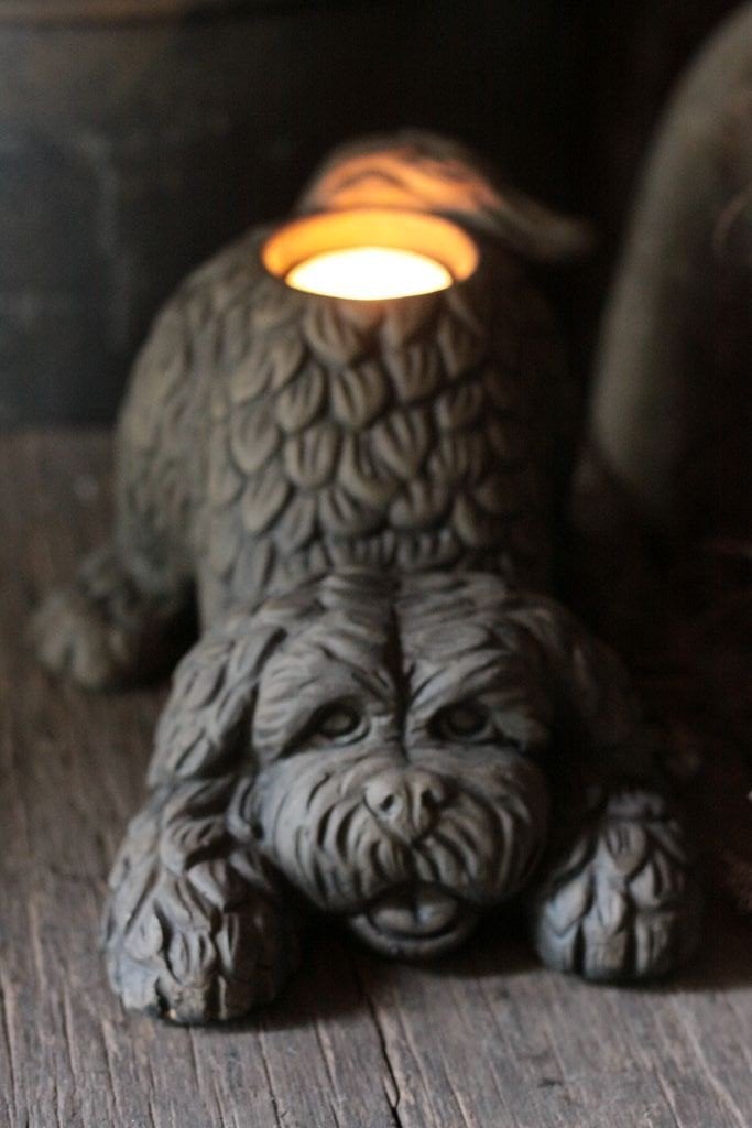 BRYNXZ Barking Dog tealightholder/ theelichthouder, Www.jufbrocante.nl, Www.jufbrocante.nl, Nieuw, Ophalen of Verzenden