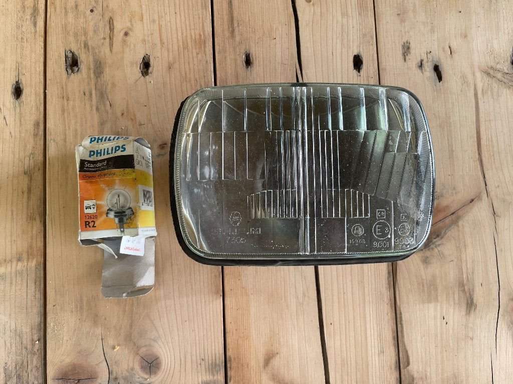 C510 Koplamp Koplicht voor de Fiat 128 Oldtimer Lamp, Ophalen of Verzenden, Gebruikt, Fiat