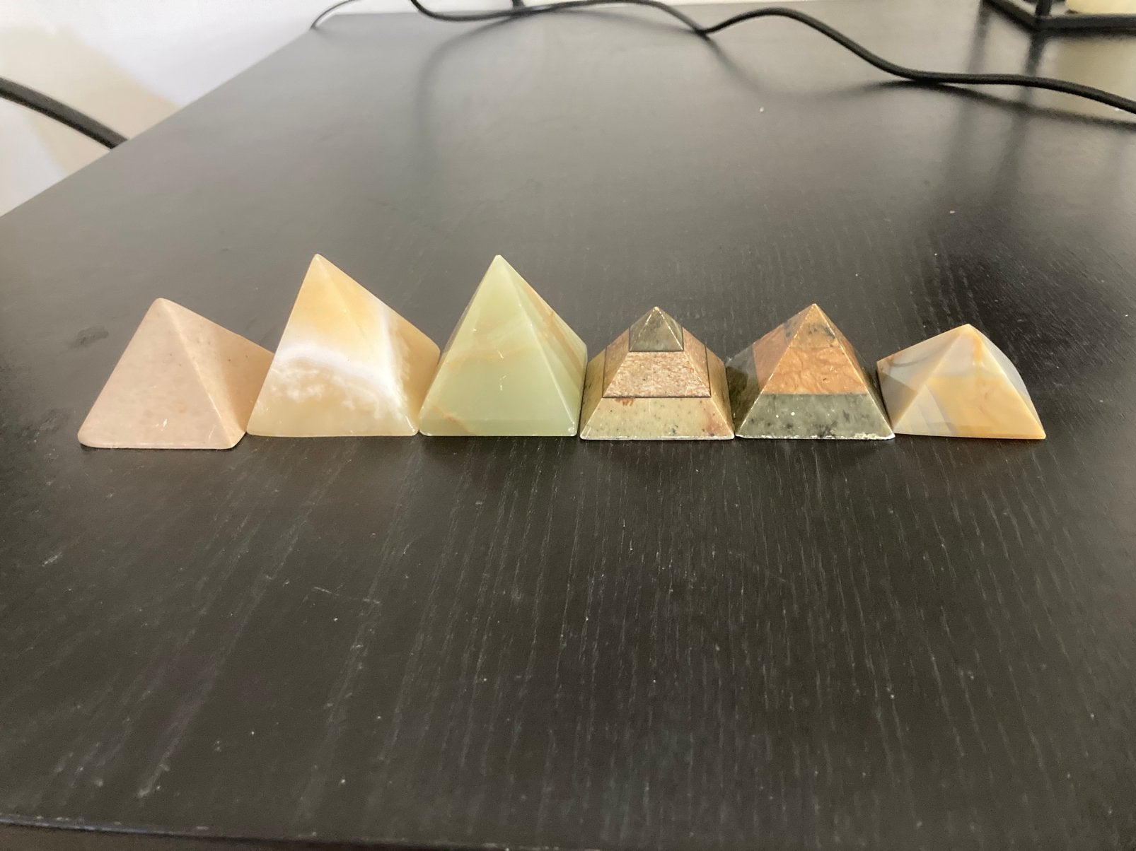 Decoratie piramides, Ophalen of Verzenden, Zo goed als nieuw, Overige typen, Natuurlijk materiaal