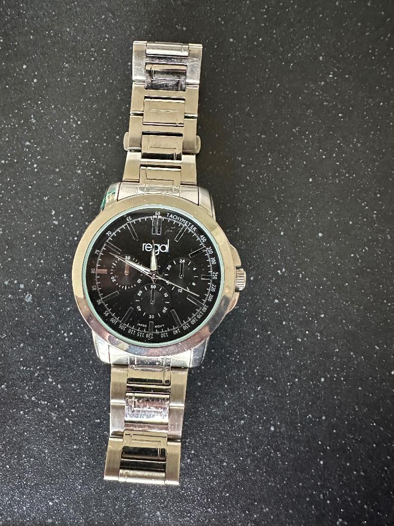 Horloges regal, Overige merken, Staal, Polshorloge, Ophalen of Verzenden