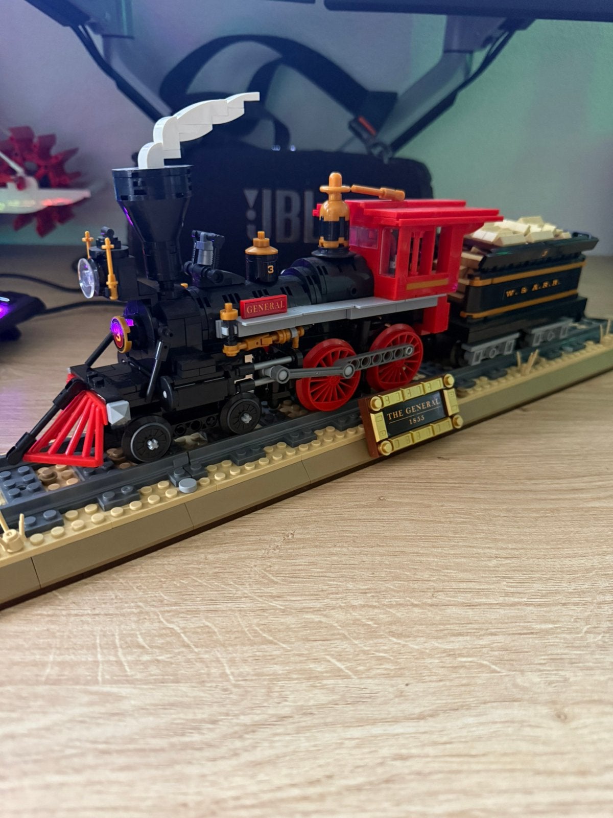 The General - BlueBrixx - Stoomtrein, Kinderen en Baby's, Speelgoed | Duplo en Lego, Ophalen, Zo goed als nieuw