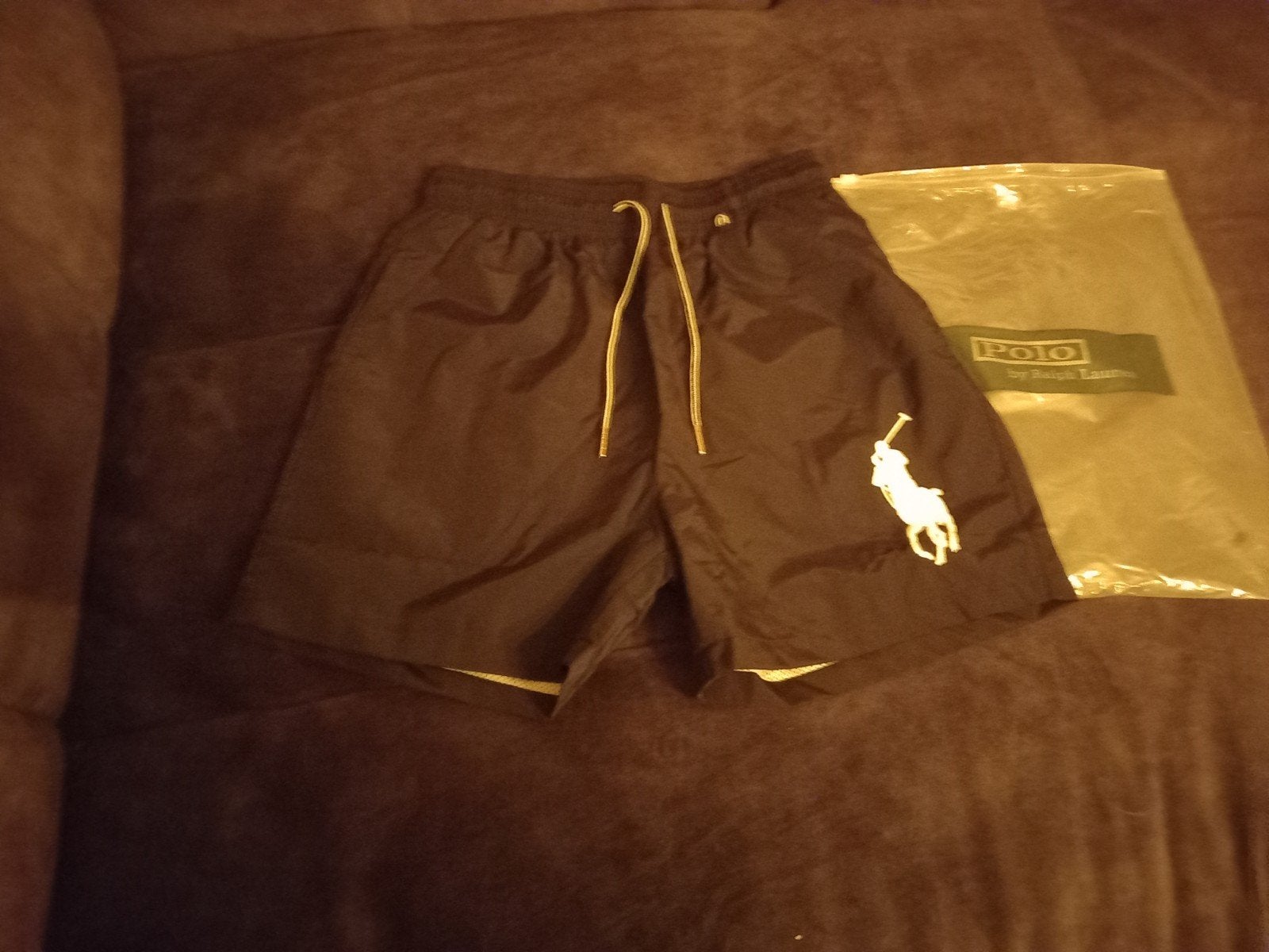 Polo Ralph Lauren korte broek - Zwart, Maat 48/50 (M), Zwart, Ralph Lauren, Nieuw