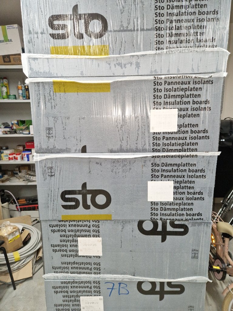EPS isolatie WDV032 20cm dik, Ophalen, 12 cm of meer, Nieuw, 5 tot 10 m²