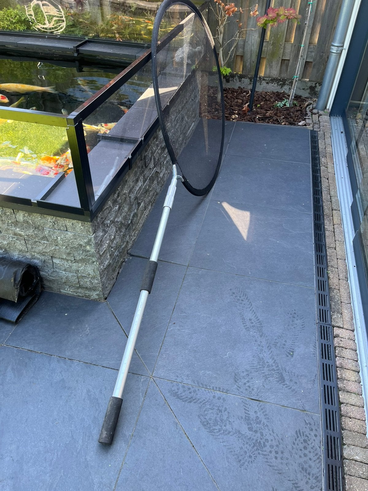 1 meter doorsnee koi vangnet, Ophalen, Zo goed als nieuw, Overige typen