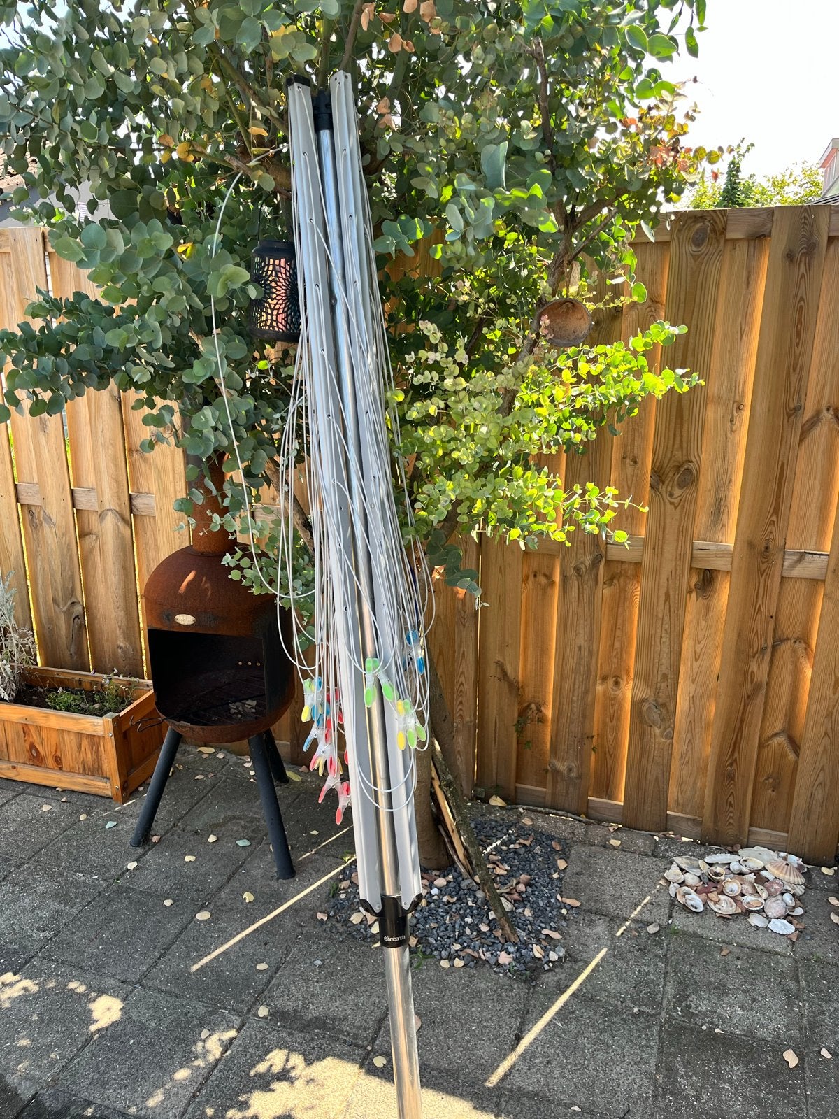 Brabantia droogmolen met grondanker, Tuin en Terras, Droogmolens en Wasrekken, Ophalen, Gebruikt, Droogmolen