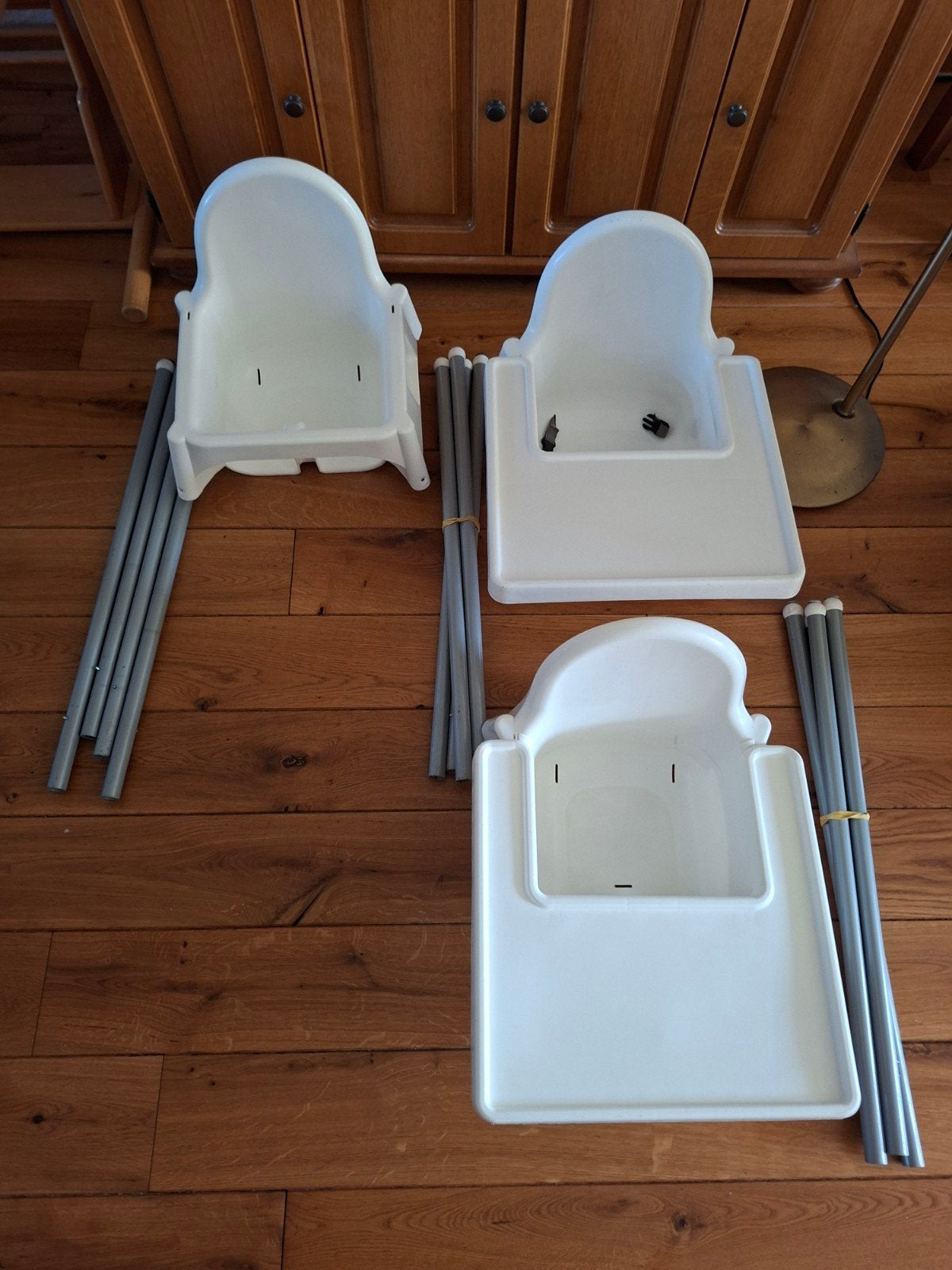 Ikea Antilop kinderstoel met of zonder blad, Kinderen en Baby's, Ophalen of Verzenden, Gebruikt, Meegroeistoel, Afneembaar eetblad