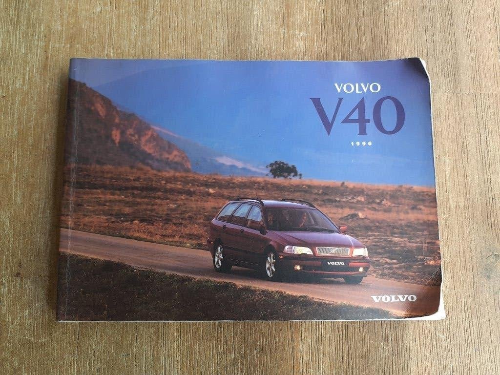 INSTRUCTIEBOEKJE - VOLVO 40 - 1996 - Nederlandstalig, Verzenden