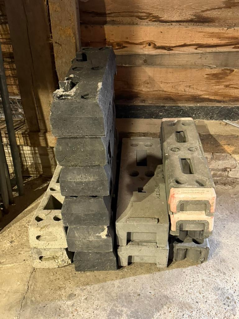 Blokken, Doe-het-zelf en Verbouw, Ophalen, Gebruikt