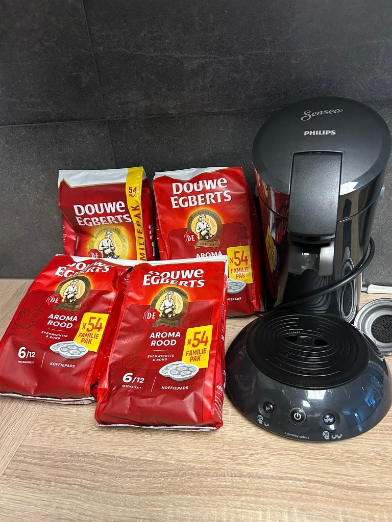 Zwart Senseo apparaat, Witgoed en Apparatuur, Koffiezetapparaten, Ophalen, Gebruikt, Koffiemachine